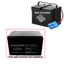 Replacement 12V Battery for Kid Trax Dodge Ram Charger Police Car Mercedes Toy Vehicle Magic Cars Variant 0