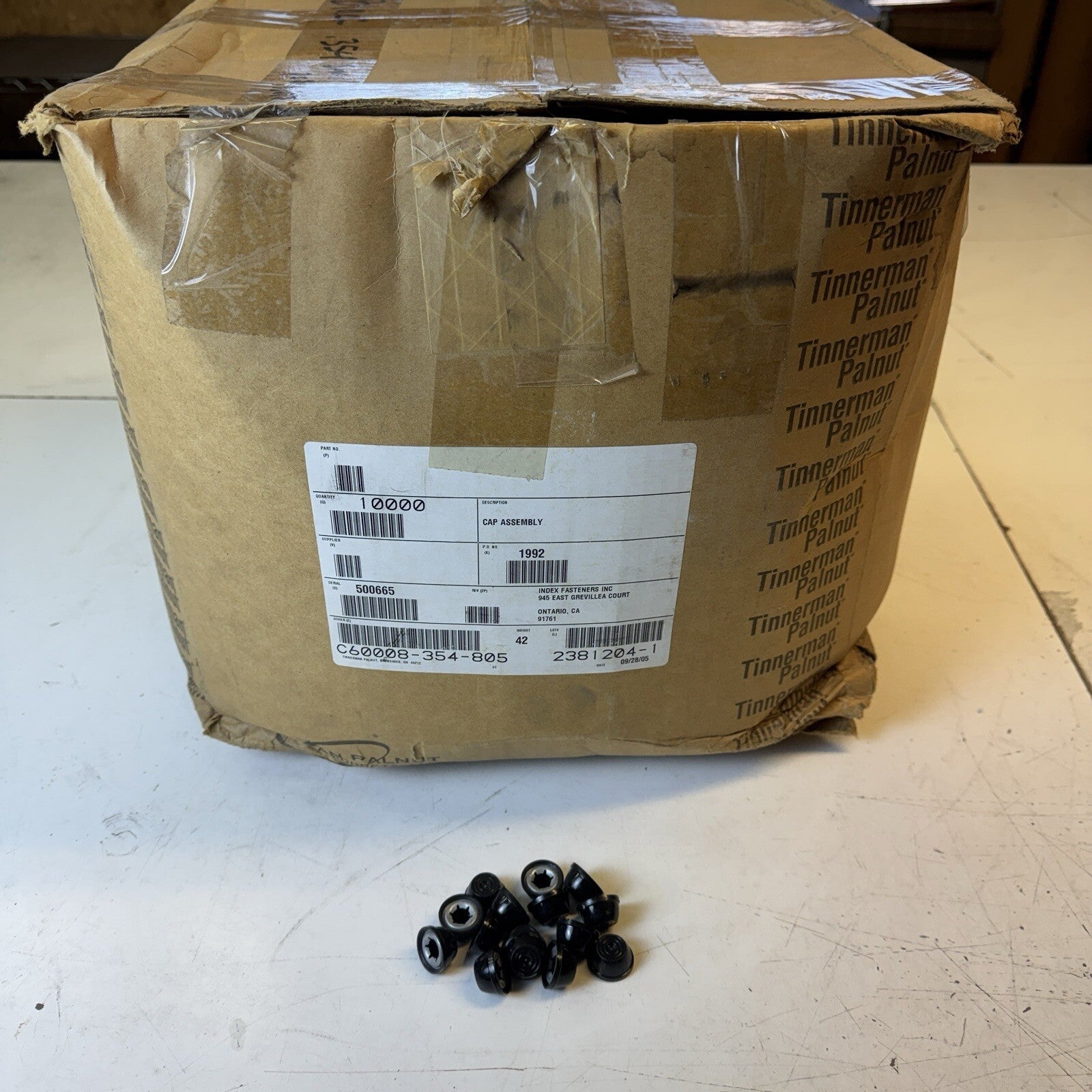 10,000 POWER WHEELS BLACK .354'' 11/32'' RETAINER NUT PUSH CAP ...