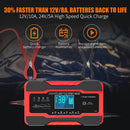 10 Amp Auto Battery Charger for 12V and 24V Cars, Motorcycles, and Trucks Magic Cars 1
