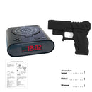 Digital Laser Target Alarm Clock with Gun Shooting Feature