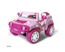 11 Ft 12V Pink Ride-On SUV with Charger and Music for Kids Magic Cars 2