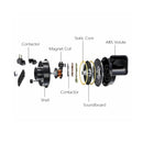 115DB High-Volume Electric Snail Horn | 12V Waterproof Replacement Kit Magic Cars 4