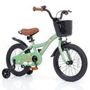 16" Spring Party Green Girls Bike with Basket for Ages 3-8 Magic Cars Variant 0