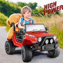 12/24V Large Electric Ride-On Truck for Kids with Parental Remote Control Magic Cars 20