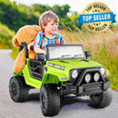 12/24V Large Electric Ride-On Truck for Kids with Parental Remote Control Magic Cars 21
