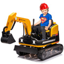 12-Volt Kids Ride-On Bulldozer Toy Vehicle