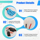 12 AWG Wire Harness Connector Replacement Compatible with Peg Perego 12V9953 Magic Cars 1