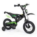12-Inch Black Motorcycle-Style Kids Bike for Boys and Girls Ages 3-4 Magic Cars Variant 0