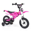 Pink 12-Inch Motorcycle-Themed Kids Bike for Ages 3-4 Magic Cars Variant 0