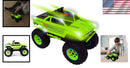 12-Inch Green Motorized Monster Truck with Lights and Sounds Magic Cars 1