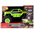 12-Inch Green Motorized Monster Truck with Lights and Sounds Magic Cars 8