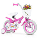 Spring Party Pink 12-Inch Girls Bike with Basket for Ages 3-4 Magic Cars Variant 0