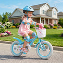 12-Inch Girls Bike with Training Wheels and Basket for Ages 3-4 Magic Cars 2