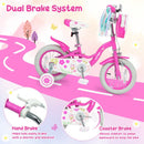 12-Inch Pink Girls' Bike with Front Basket and Streamers for Ages 3-4 Magic Cars 4