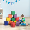 12-Piece Soft Foam Building and Stacking Play Blocks Set Magic Cars 1