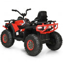 Kids Electric Red 4-Wheeler ATV Quad with MP3 Player and LED Lights Magic Cars 5