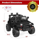12V Kids Ride-On Truck with Remote Control, Spring Suspension, LED Lights, and AUX Port Magic Cars 1