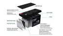 12V 7AH SLA Power Battery for Audi R8 Kids Ride-On Vehicle Model