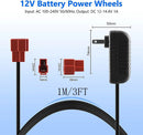 12 Volt 1A Battery Charger for Kids Electric Ride-On Cars and Toys Magic Cars 1