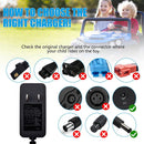 12 Volt Battery Charger for Kids Ride-On Toys and 12V Ride-On Cars Magic Cars 2
