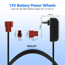 14.4V 1000mA Battery Charger for Kids Ride-On Toys Magic Cars 6