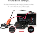 12 Volt Battery Charger with Wire for Kids Ride-On Toys and Cars 12V Magic Cars 6