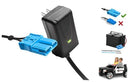 12 Volt Battery Charger with Large Blue Plug for 12V Kids Trax Ride-On Vehicle Magic Cars 0