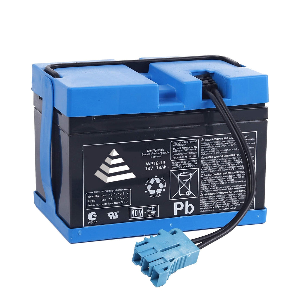 peg perego polaris battery charger 12 Volt Charger and 12V 12AH Battery Combo Kit for Peg Perego for Polaris RZR