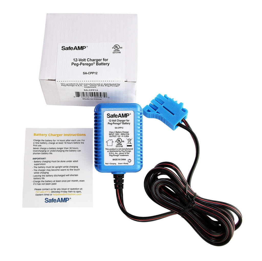 12 Volt UL Certified Charger for Peg Perego® 12V Battery