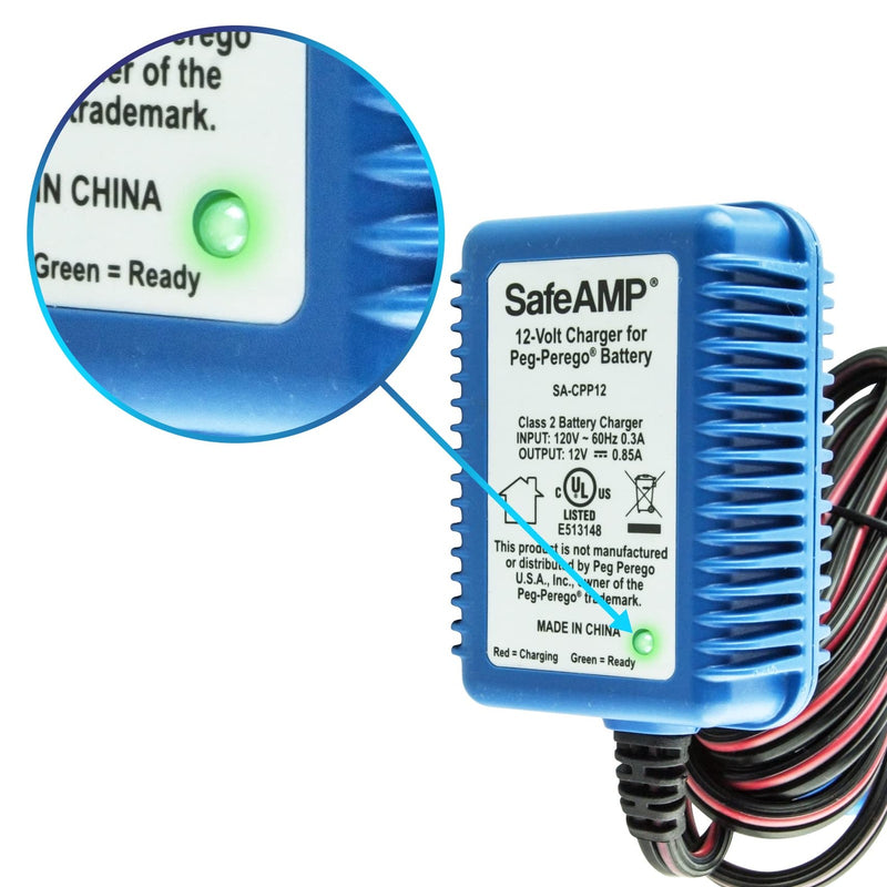 12 Volt UL Certified Charger for Peg Perego® 12V Battery