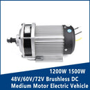 1200/1500W Brushless Medium Motor Electric Tricycle 48/60/72V BM1424ZXF Magic Cars 4