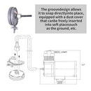 120PSI Compact 1/8NPT Air Suspension Compressor with 12V Fittings Magic Cars 3
