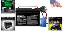 12Ah Rechargeable Battery for Peg Perego Ride-On Toys with Quick Installation Magic Cars 1