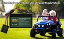 12V 10Ah LiFePO4 Rechargeable Battery for Fisher-Price Power Wheels - 2000 Charge Cycle Magic Cars 6