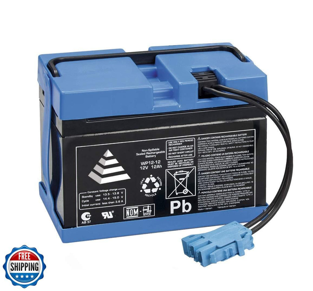 12V 12AH Replacement Battery for Peg Perego for John-Deere Gator XUV for Taur 1 Year Warranty