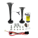 12V 135dB Dual Trumpet Air Horn with Compressor – Super Loud and Powerful Magic Cars 0