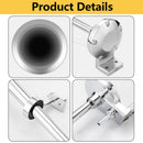 12V 150dB 18-Inch Chrome Zinc Single Trumpet Truck Air Horn Magic Cars 4