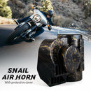 12V 150dB Compact Snail Air Horn for Truck Motorcycle Car SUV RV Magic Cars 1
