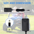 12V 1A Power Adapter for Ride-On Toys with 10ft Extra Long Cable, DC 5.5mm x 2.1mm Magic Cars 3
