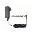 12V 1A Power Adapter for Ride-On Toys with 10ft Extra Long Cable, DC 5.5mm x 2.1mm Magic Cars 5