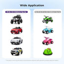 12V 1A Charger for Kids Electric Ride-On SUV, ATV, and Motorcycle Batteries Magic Cars 3