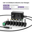12V 1A Charger for Kids Electric Ride-On SUV, ATV, and Motorcycle Batteries Magic Cars 4