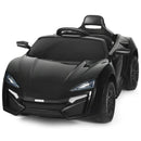 12V 2.4G RC Electric Vehicle with Lights in Black Magic Cars 0