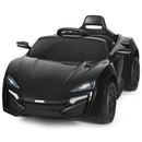 12V 2.4G RC Electric Vehicle with Lights in Black Magic Cars 0
