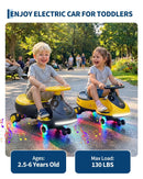 12V Dual-Function Electric Wiggle Car for Kids with Pedal, 360-Degree Steering, and Flashing Wheel Magic Cars 1