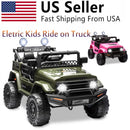 12V 2-Seater Electric Ride-On Jeep Truck for Kids with Remote Control Magic Cars 1