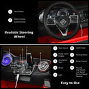 12V 2-Seater Kids Ride-On Car Licensed Mercedes Benz X-Class RC with Trunk Red Magic Cars 8