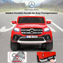 12V 2-Seater Kids Ride-On RC Car Licensed Mercedes-Benz X-Class with Trunk Red Magic Cars 3