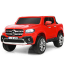 12V 2-Seater Kids Ride-On RC Car Licensed Mercedes-Benz X-Class with Trunk Red Magic Cars Variant 0