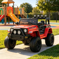 12V Electric Ride-On Truck for Kids with Remote Control, LED Lights, MP3, and Bluetooth Magic Cars Variant 0